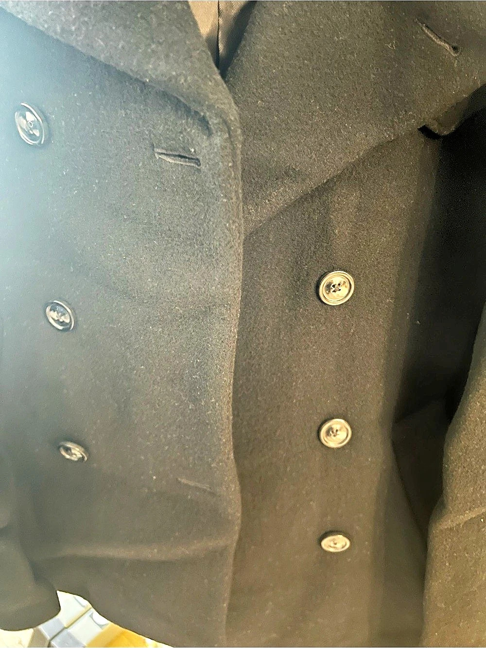 Marc Jacobs Men’s Wool Pea Coat Size XL Like New
